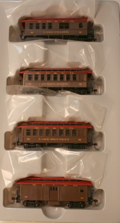 HO Athearn RoundHouse Collector's White Pass & Yukon Route Overton Set 